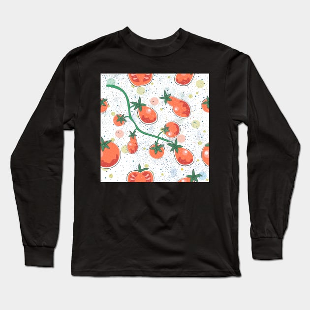 Tomatoes Long Sleeve T-Shirt by KristinaStellar 